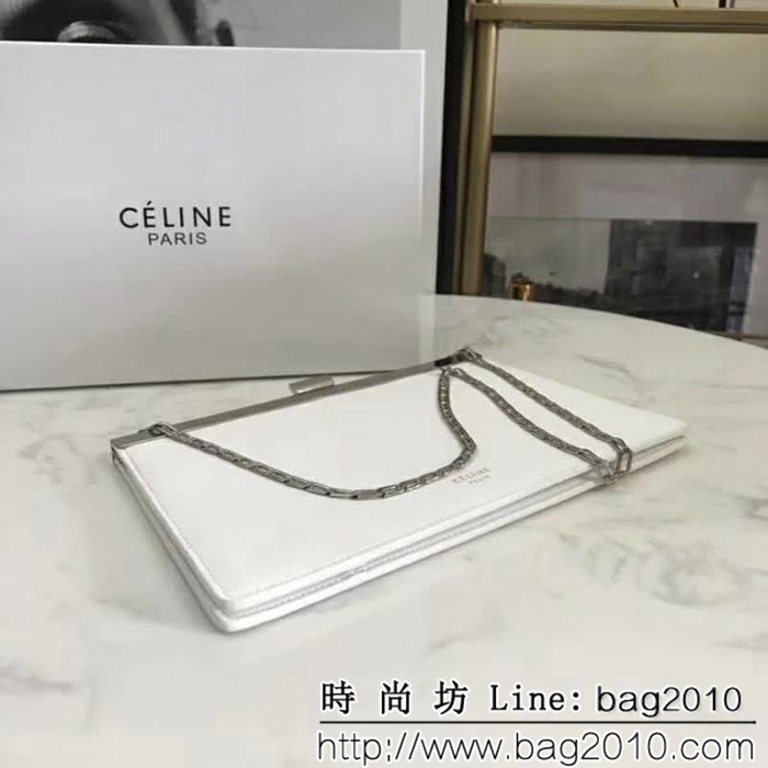 CELINE賽琳原單 專櫃最新款復古優雅風格Clas 銅鏈小包 SL1475